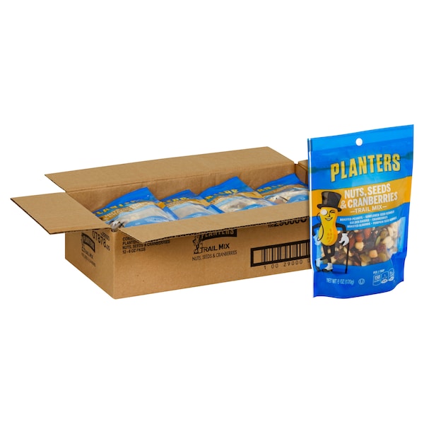 Planters Planters Nut Seeds Cranberry Trail Mix 6 oz. Bag, PK12 10029000078786 - main